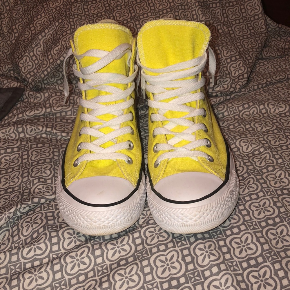 Yellow Converses